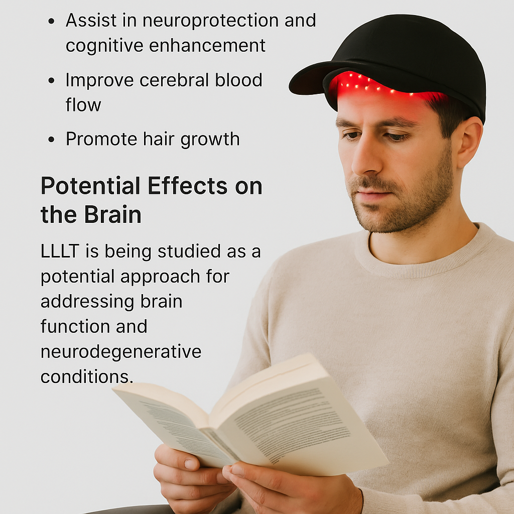 Infrarødt lys og dets virkning på hoved, hjerne og hårvækst