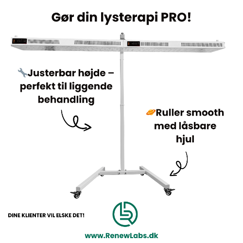 Lyspanel holder horisontal