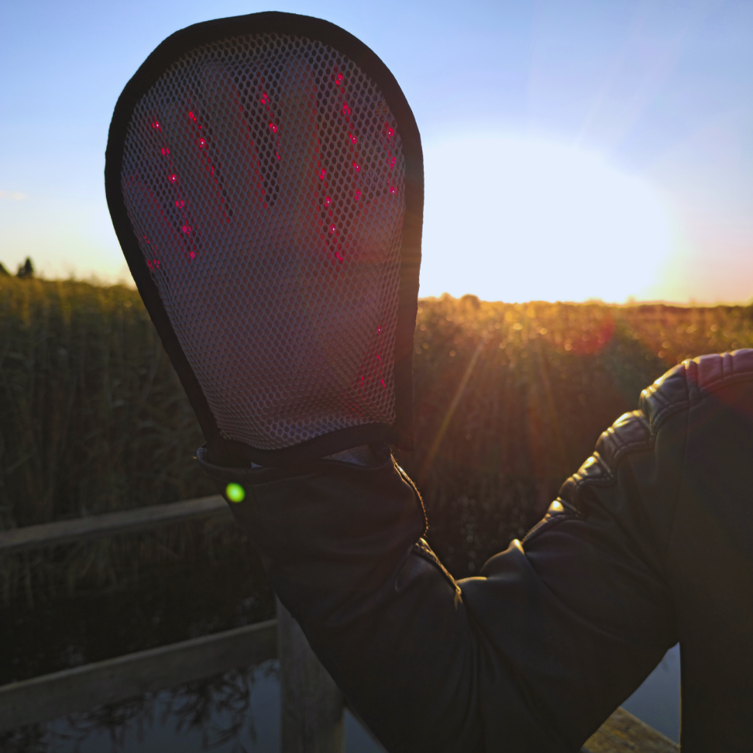 Bærbar Rød Lysterapi til Hånd (660nm + 850nm)