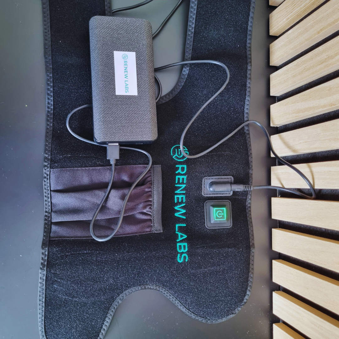 Bærbar infrarød Lysterapi til knæ (660nm + 850nm)