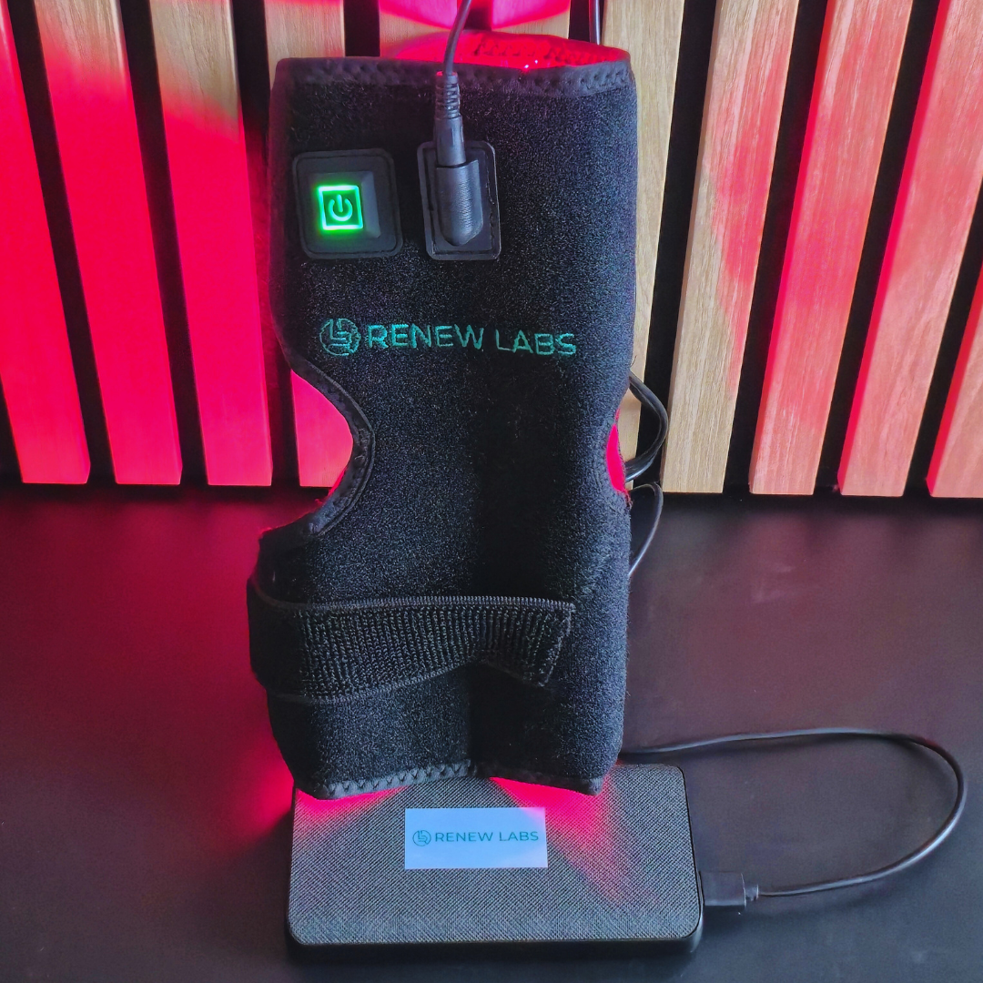 Infrarød Lysterapi til ankel og fod USB (660nm + 850nm)