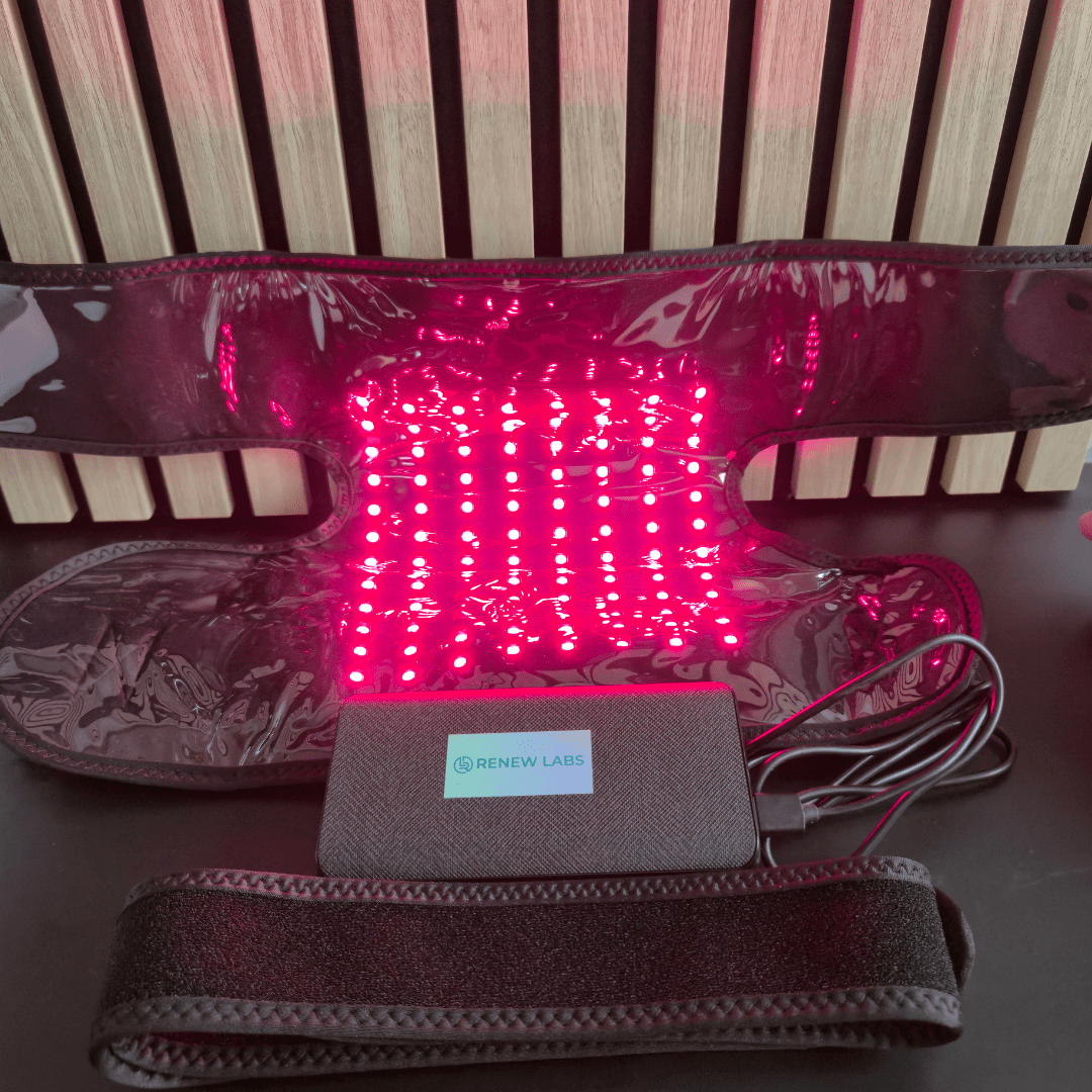 Infrarød Lysterapi til skulder +USB (660nm + 850nm) - infrarød lysterapi - Bærbar Infrarød Lysterapi - RenewLabs
