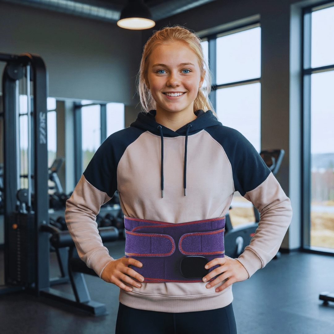 Infrarødt Varmebælte til Lænd & Ryg – Smertelindring, Varme & Massage | RenewLabs™ - infrarød lysterapi - Bærbar Infrarød Lysterapi - RenewLabs