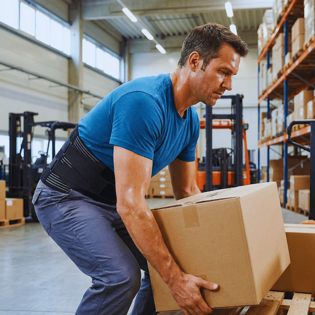 RenewLabs™ CoreSupport Pro – Ergonomisk Lændebælte & Rygstøtte - infrarød lysterapi - Bærbar Infrarød Lysterapi - RenewLabs