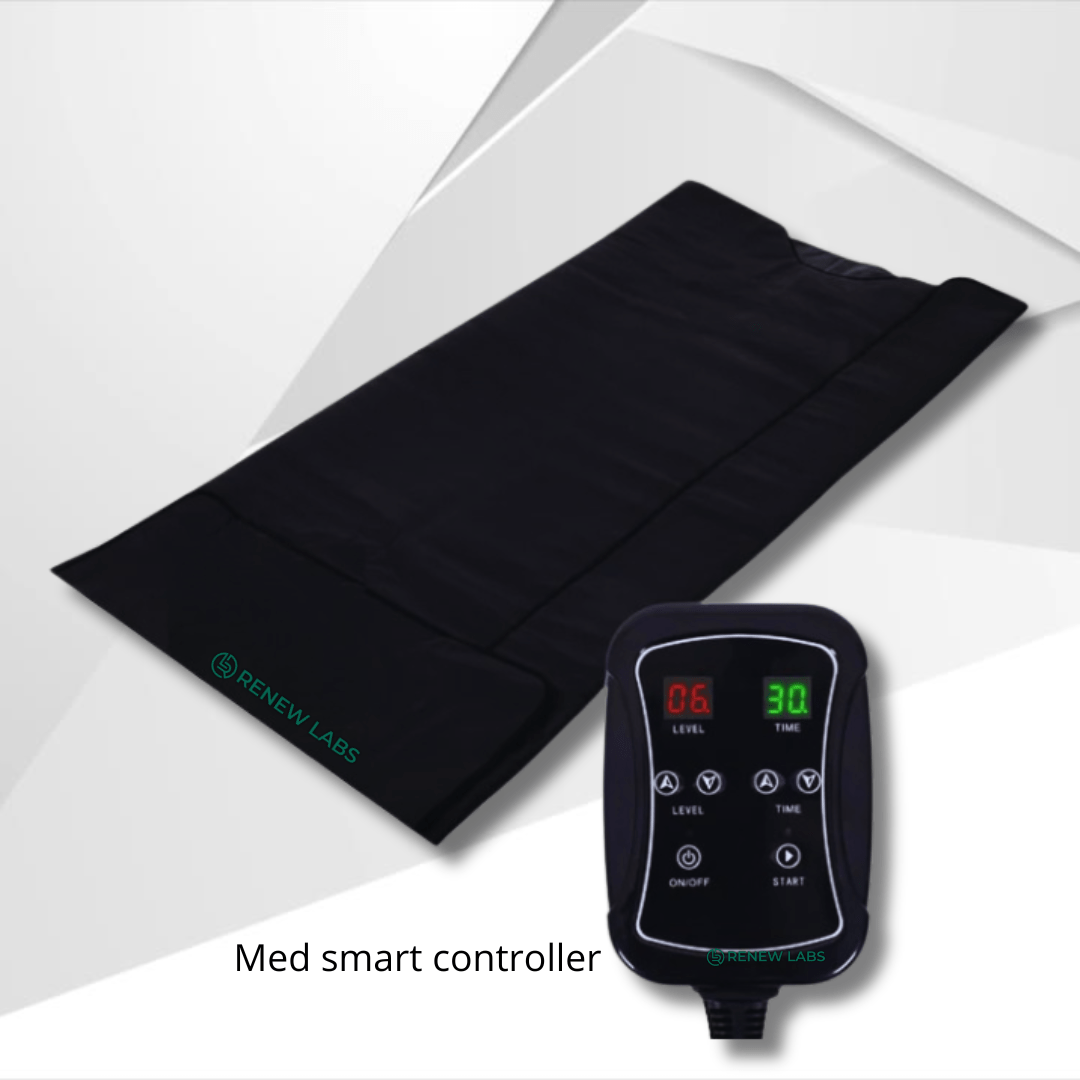 RenewLabs™ Infrarødt Saunatæppe Pro (CE/RoHS) - infrarød lysterapi - Bærbar Infrarød Lysterapi - RenewLabs