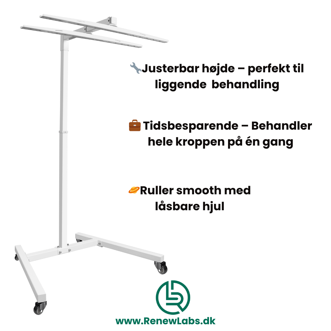 Lyspanel holder horisontal