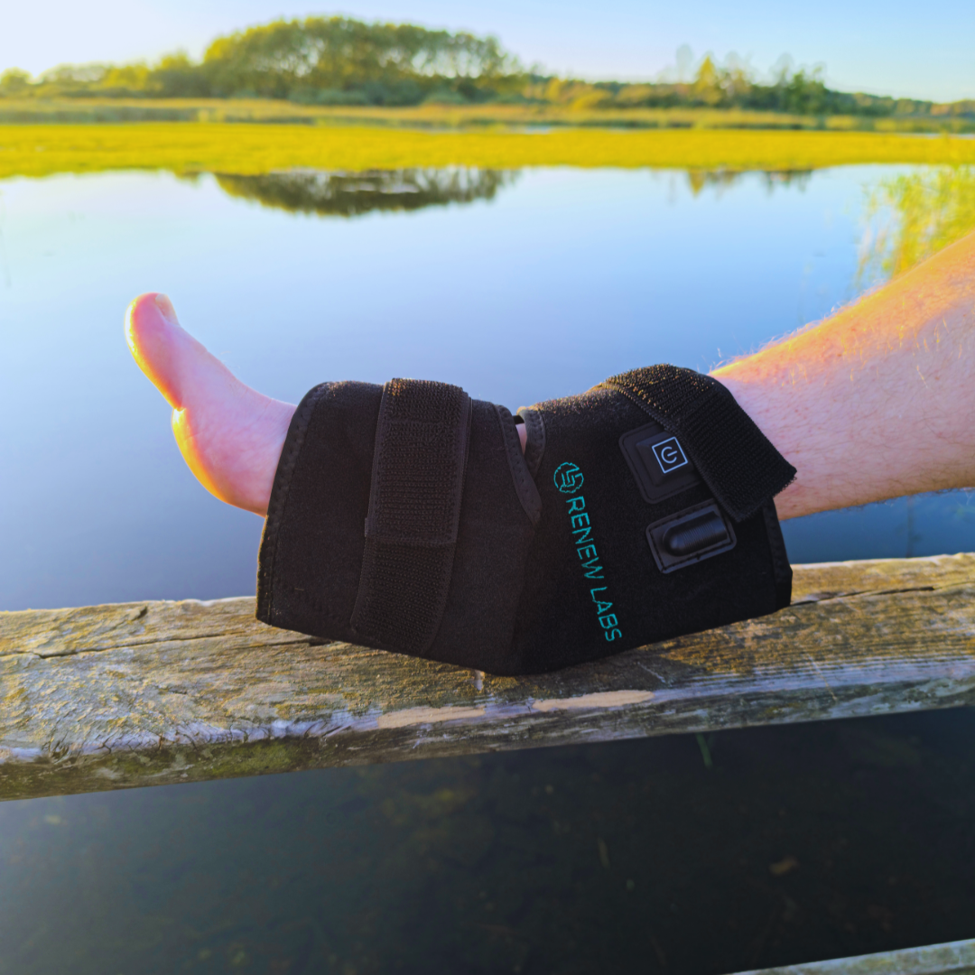 Infrarød Lysterapi til ankel og fod USB (660nm + 850nm)