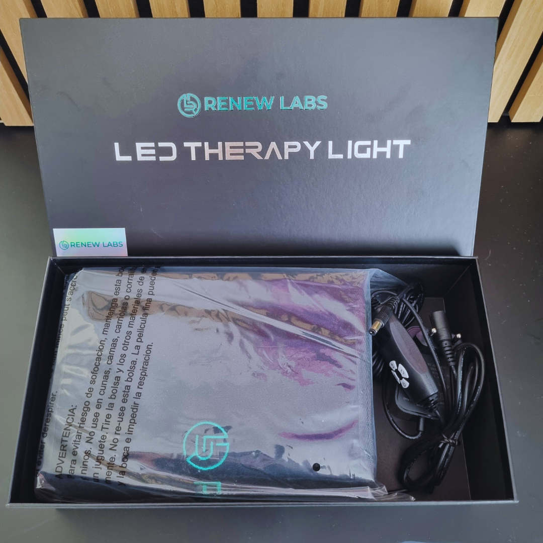 Infrarød Lysterapi til lænd + kabel (660nm + 850nm)