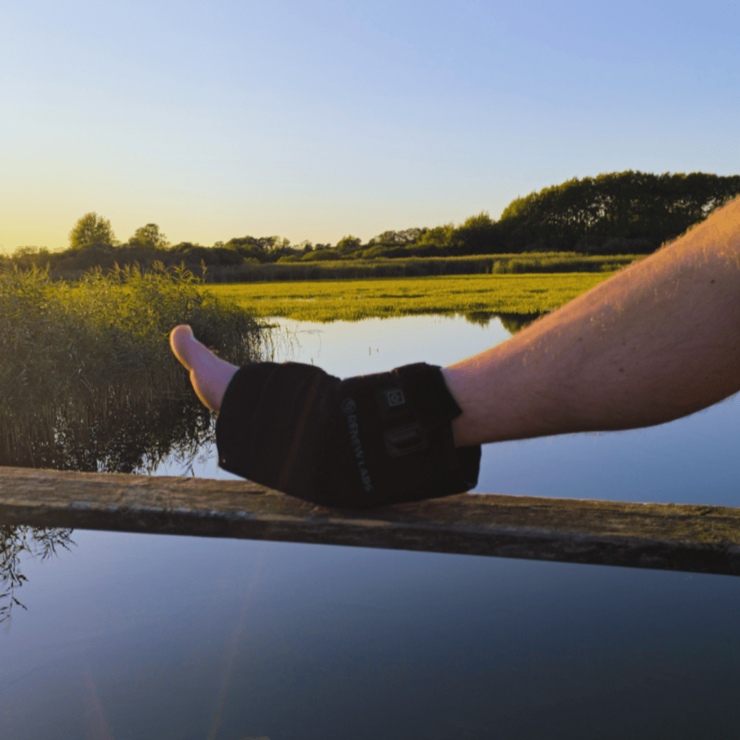 Infrarød Lysterapi til ankel og fod USB (660nm + 850nm) - infrarød lysterapi - Bærbar Infrarød Lysterapi - RenewLabs