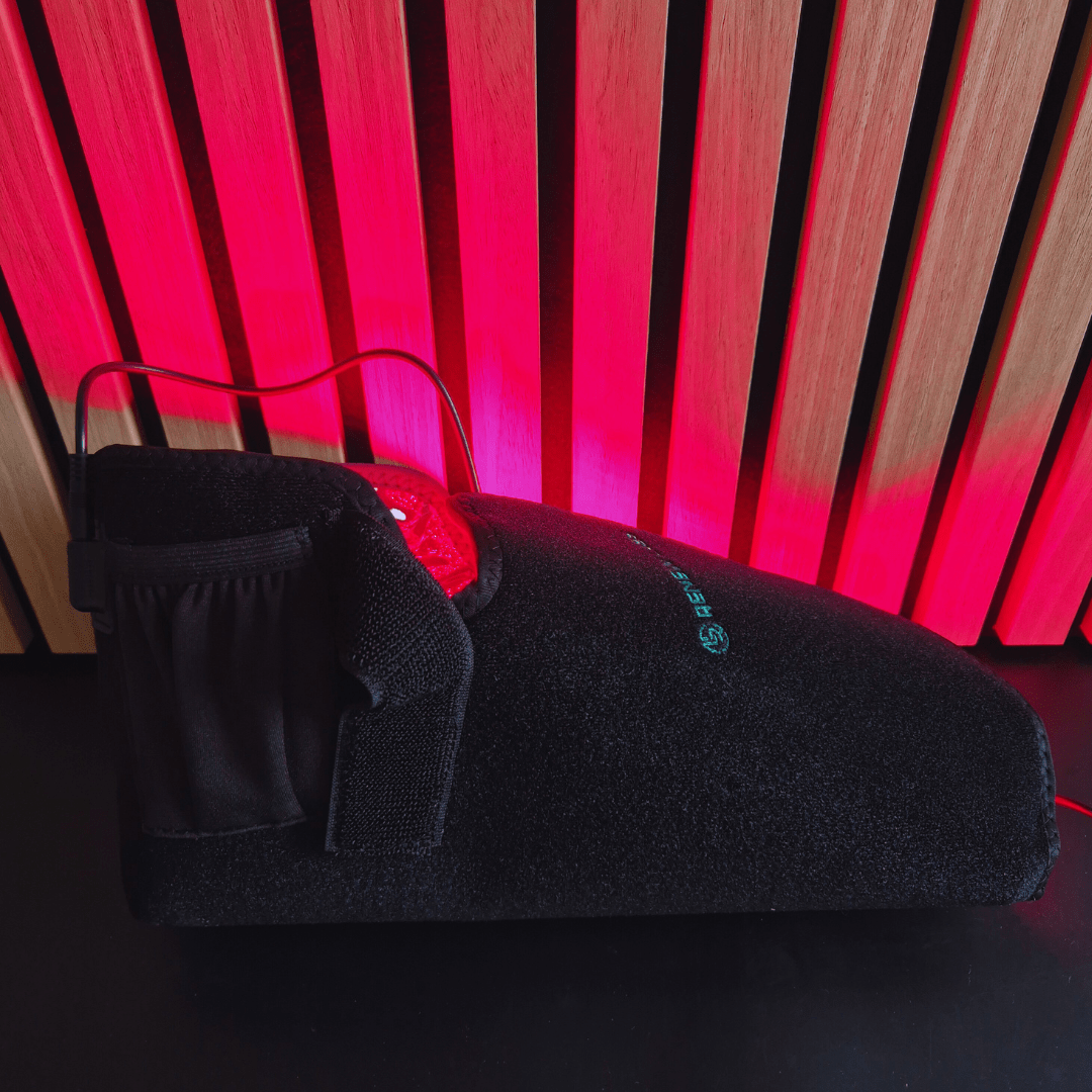 Infrarød Lysterapi til fod (660nm + 850nm) - infrarød lysterapi - Bærbar Infrarød Lysterapi - RenewLabs