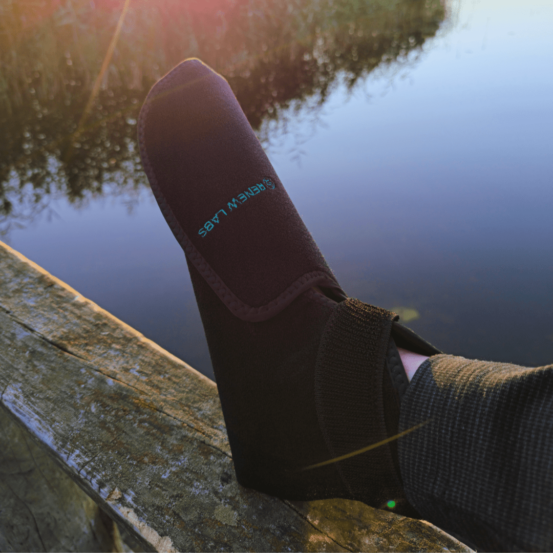 Infrarød Lysterapi til fod (660nm + 850nm) - infrarød lysterapi - Bærbar Infrarød Lysterapi - RenewLabs