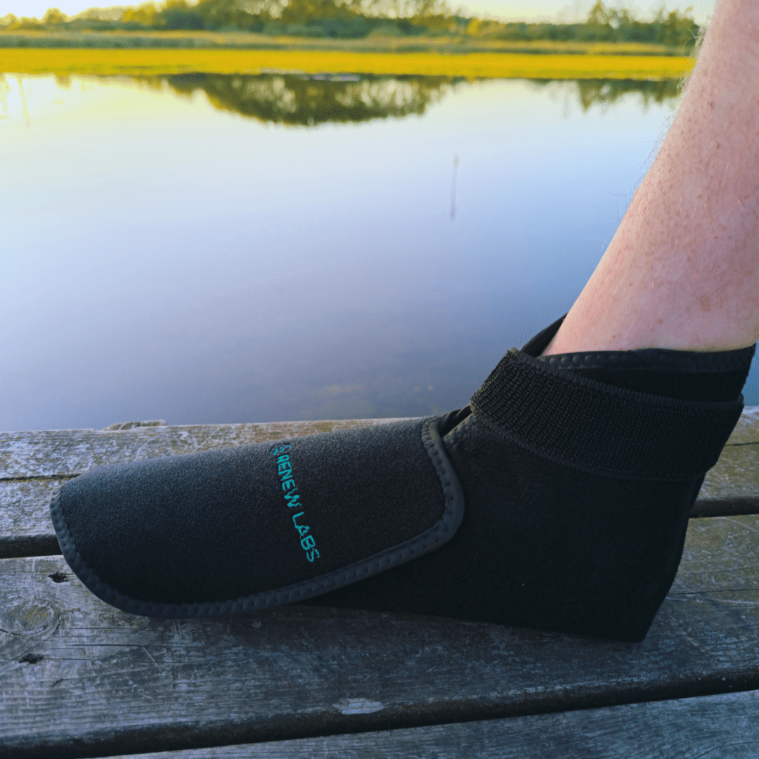 Infrarød Lysterapi til fod (660nm + 850nm) - infrarød lysterapi - Bærbar Infrarød Lysterapi - RenewLabs