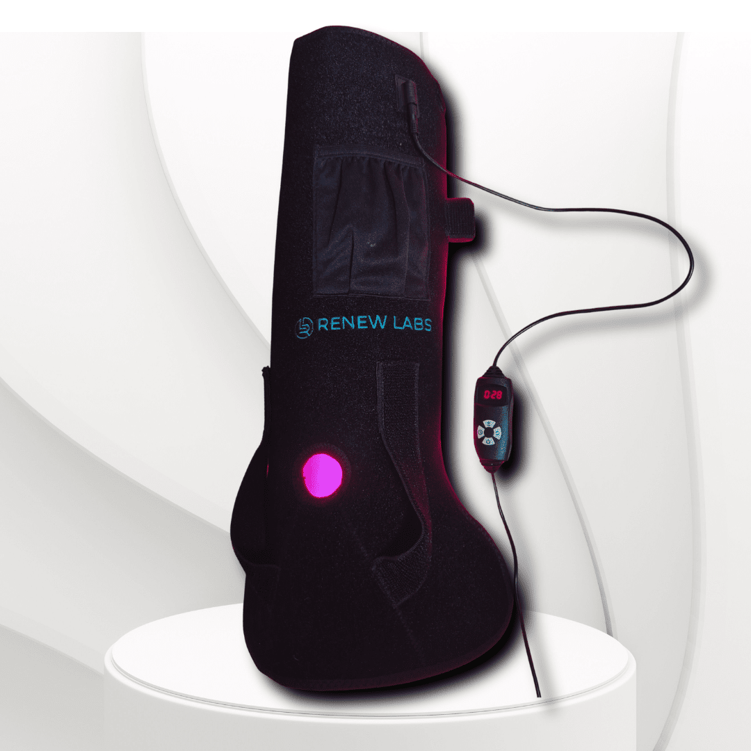 Infrarød Lysterapi til læg & Fod (660 & 850 nm) | RenewLabs - infrarød lysterapi - Bærbar Infrarød Lysterapi - RenewLabs