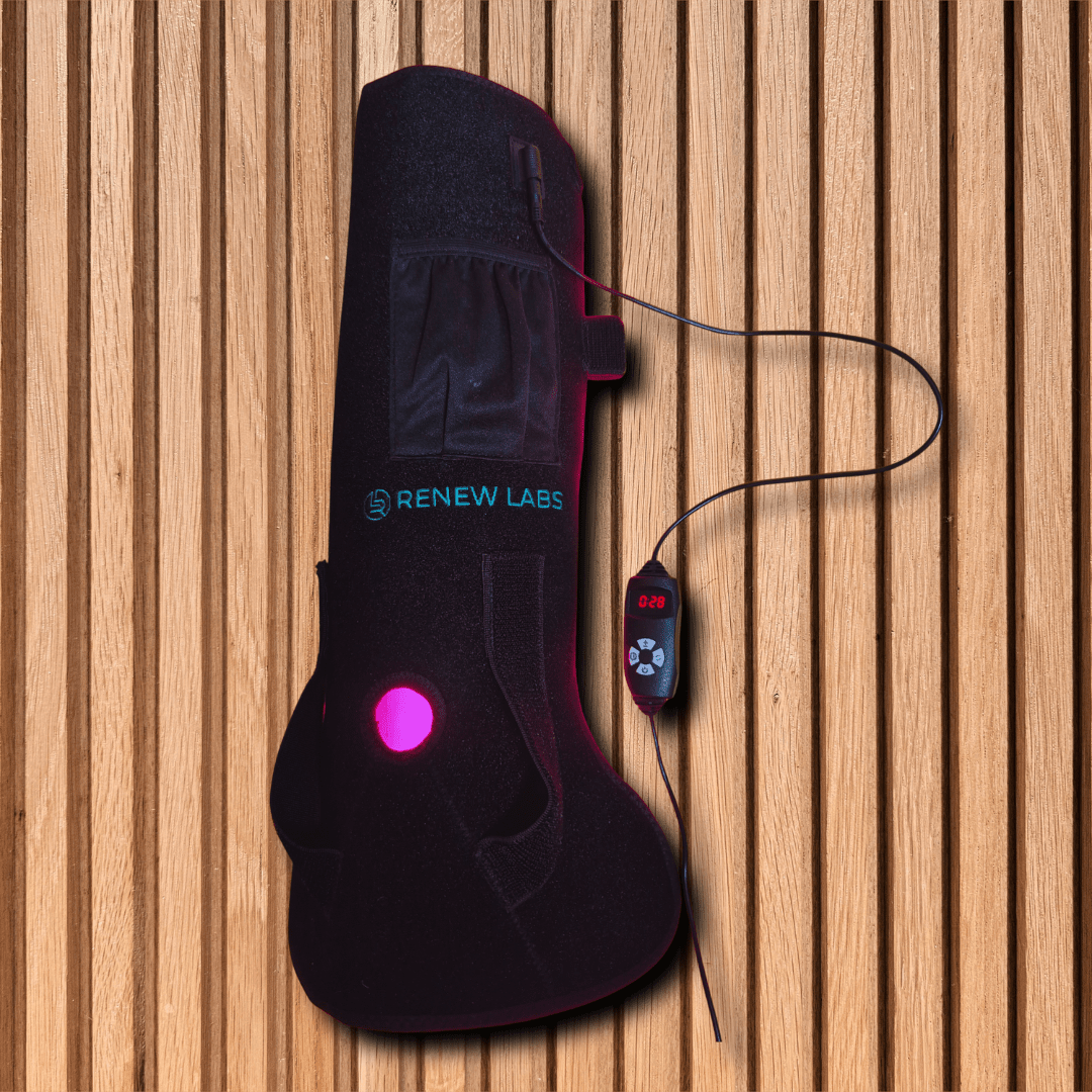 Infrarød Lysterapi til læg & Fod (660 & 850 nm) | RenewLabs - infrarød lysterapi - Bærbar Infrarød Lysterapi - RenewLabs