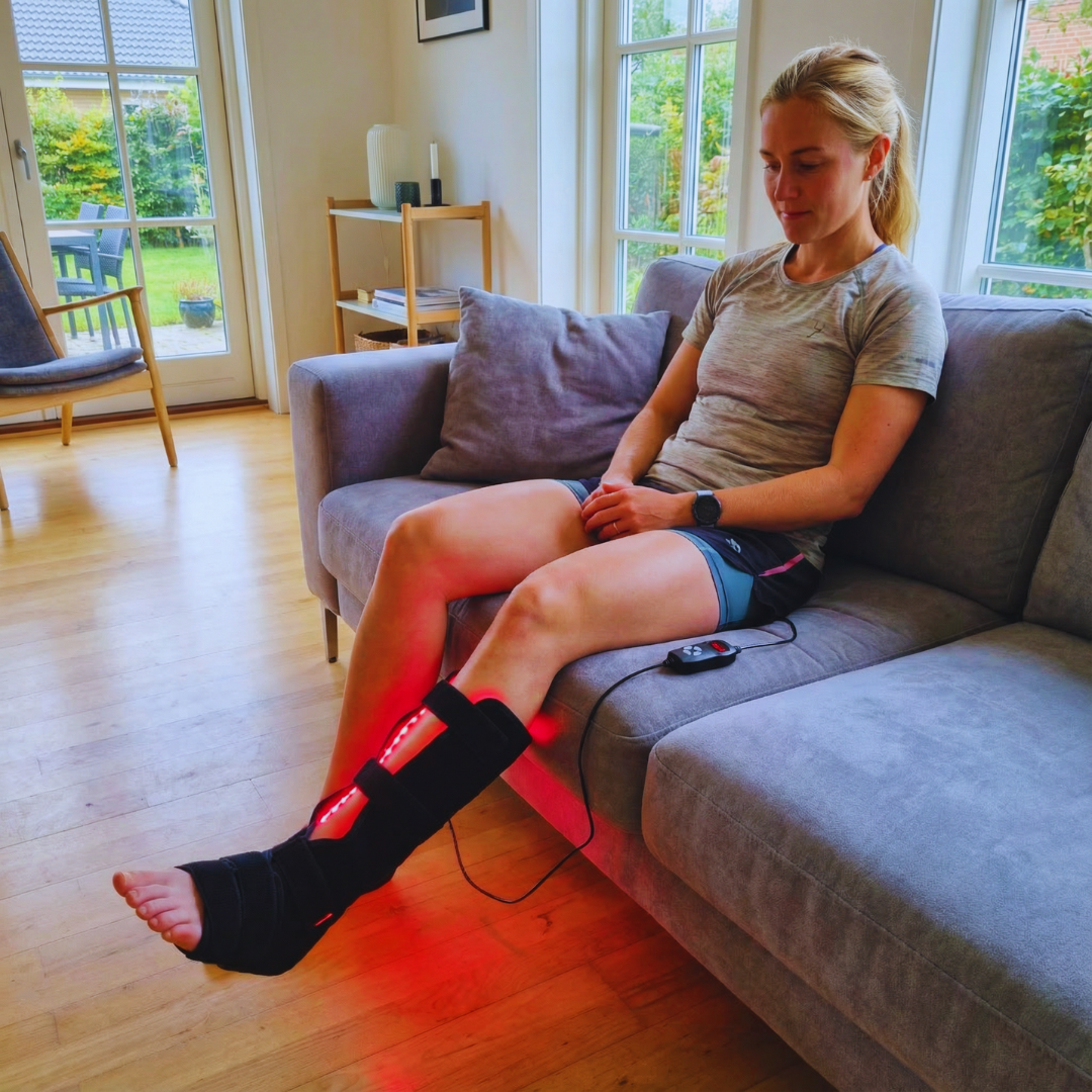 Infrarød Lysterapi til læg & Fod (660 & 850 nm) | RenewLabs - infrarød lysterapi - Bærbar Infrarød Lysterapi - RenewLabs