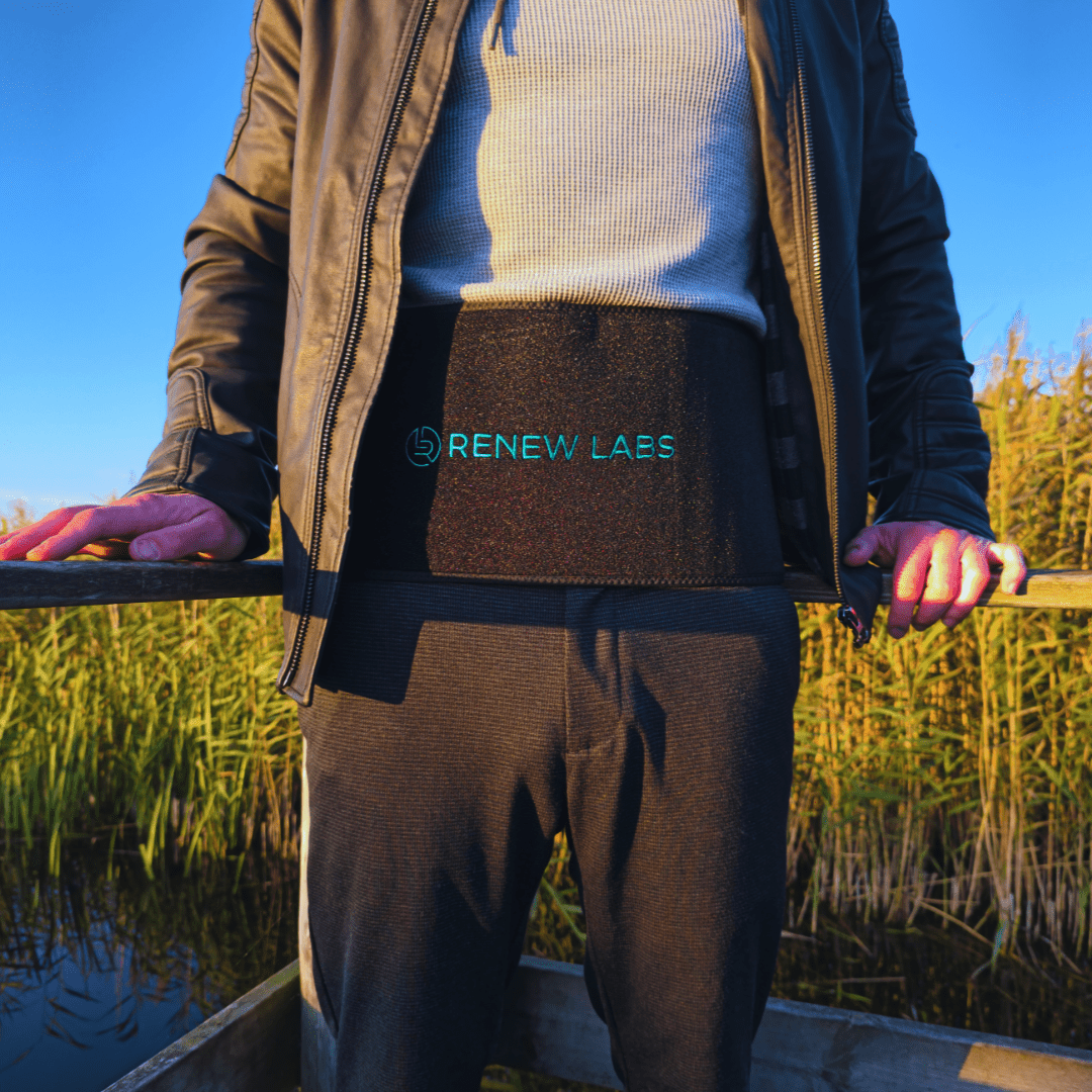 Infrarød Lysterapi til lænd + kabel (660nm + 850nm) - infrarød lysterapi - Bærbar Infrarød Lysterapi - RenewLabs