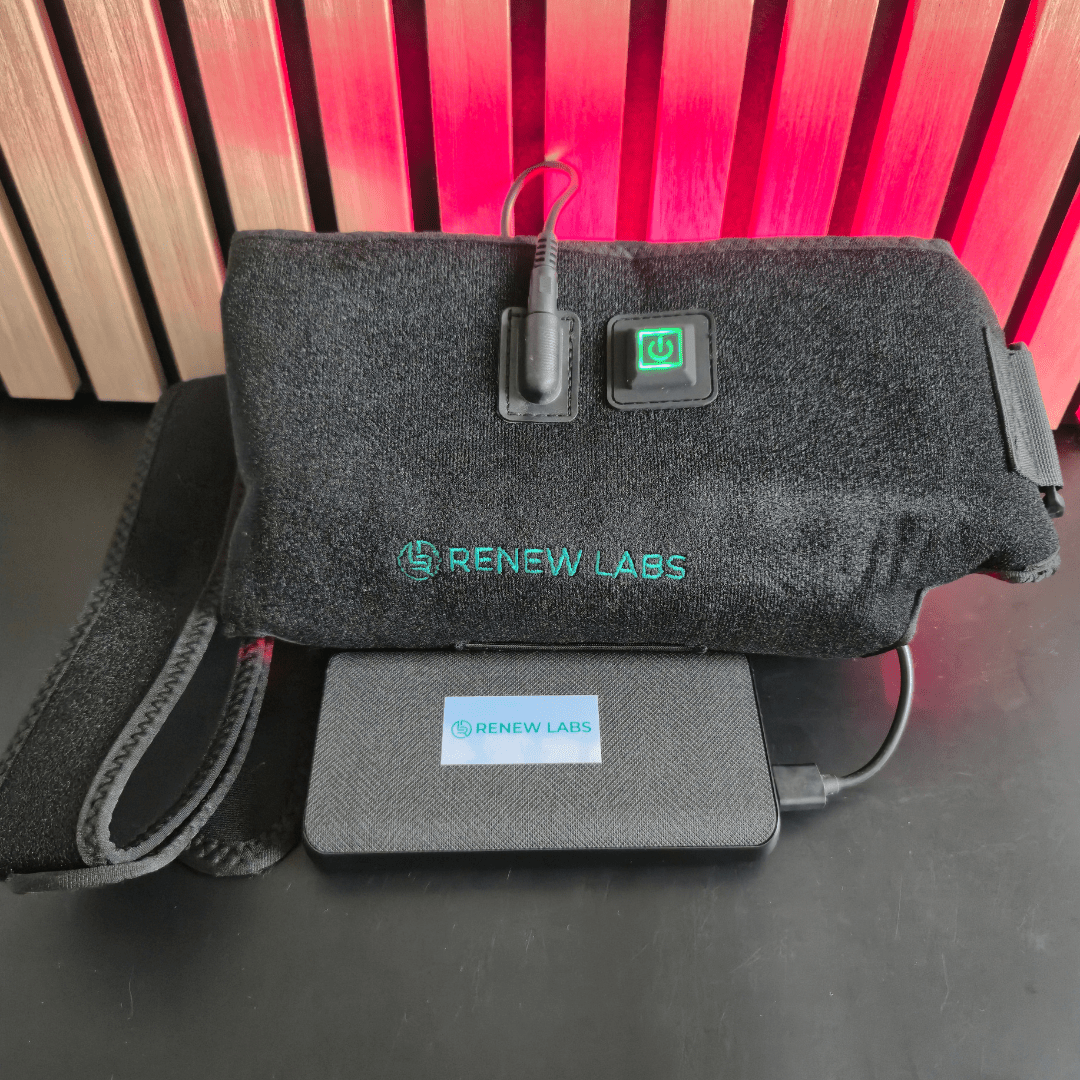 Infrarød Lysterapi til skulder +USB (660nm + 850nm) - infrarød lysterapi - Bærbar Infrarød Lysterapi - RenewLabs