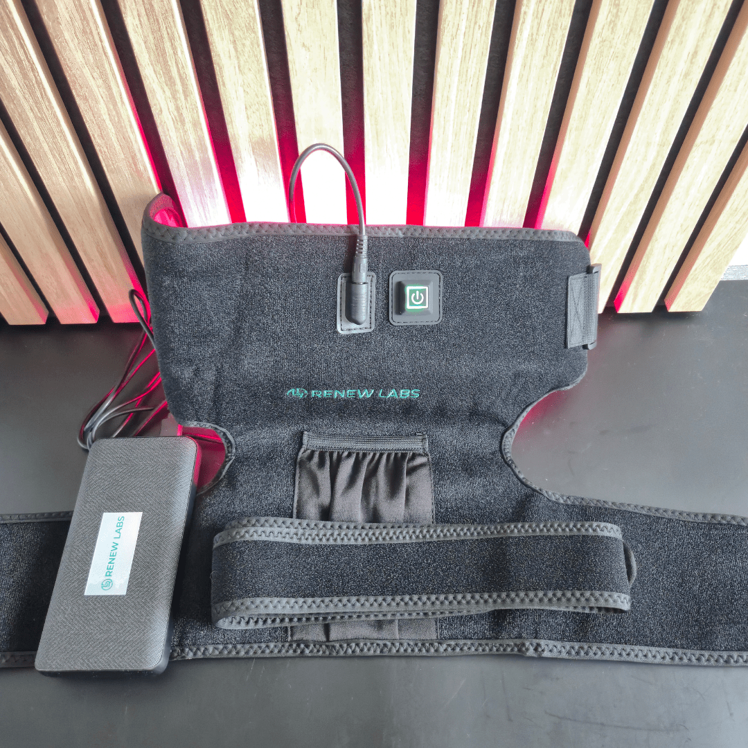 Infrarød Lysterapi til skulder +USB (660nm + 850nm) - infrarød lysterapi - Bærbar Infrarød Lysterapi - RenewLabs