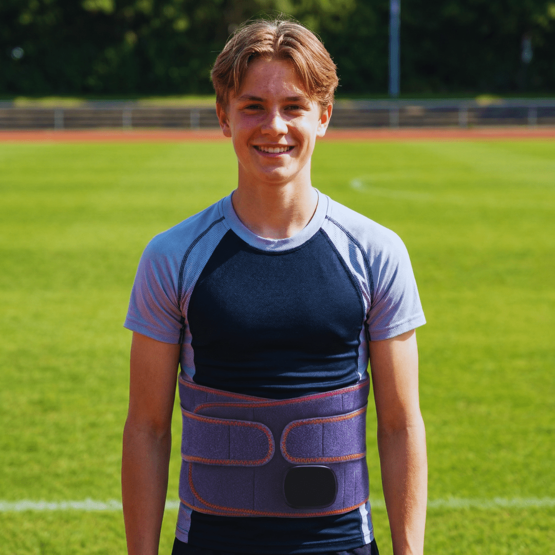 Infrarødt Varmebælte til Lænd & Ryg – Smertelindring, Varme & Massage | RenewLabs™ - infrarød lysterapi - Bærbar Infrarød Lysterapi - RenewLabs