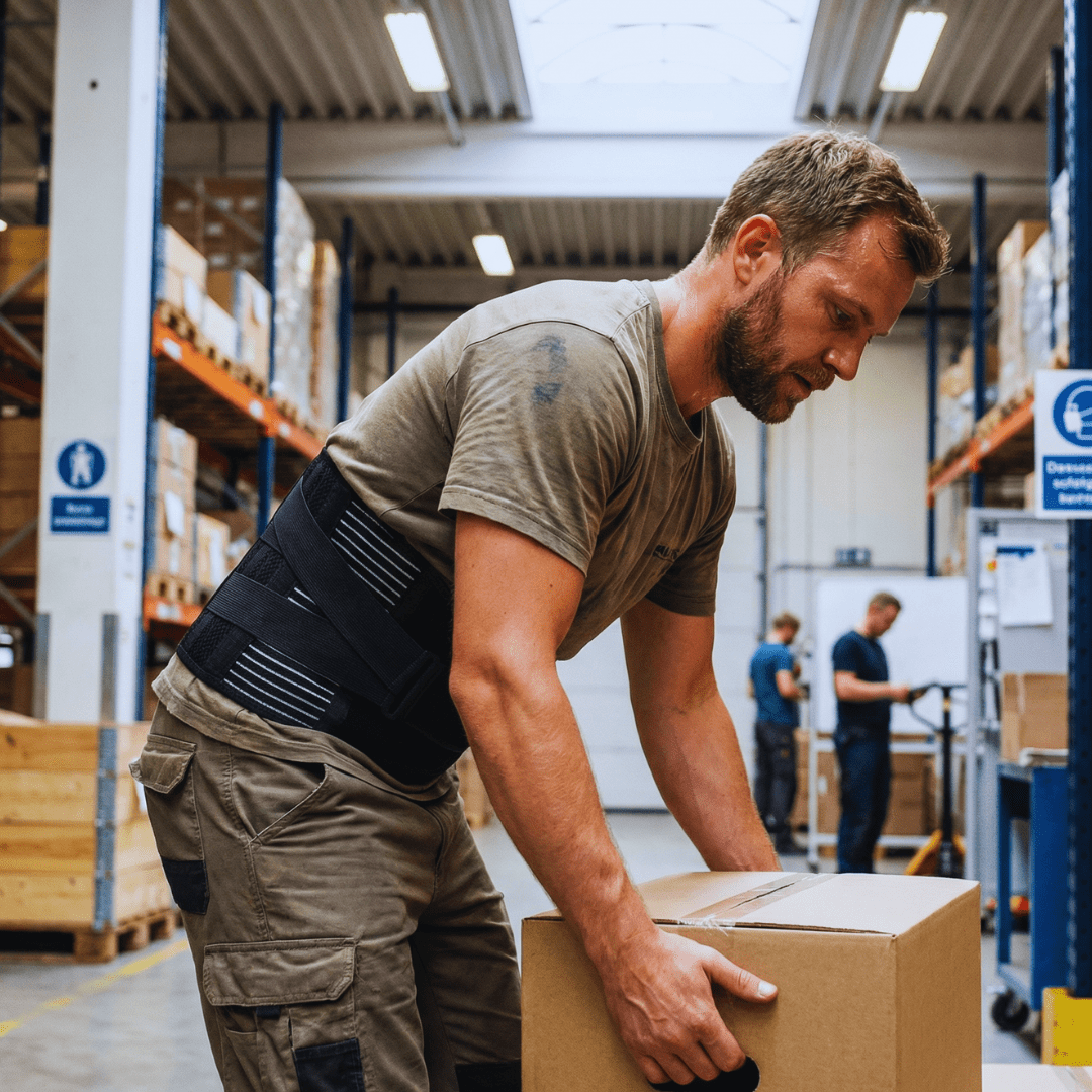 RenewLabs™ CoreSupport Pro – Ergonomisk Lændebælte & Rygstøtte - infrarød lysterapi - Bærbar Infrarød Lysterapi - RenewLabs