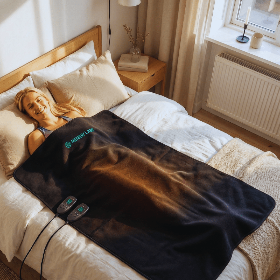 RenewLabs™ DeepRest Pro – Infrarød Lysterapi Pod / Sleeping Bag (660nm + 850nm) - infrarød lysterapi - Bærbar Infrarød Lysterapi - RenewLabs