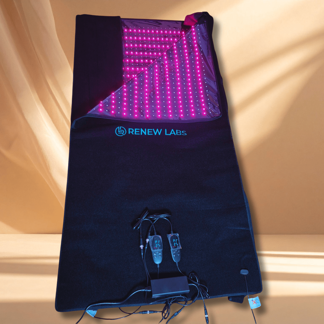 RenewLabs™ DeepRest Pro – Infrarød Lysterapi Pod / Sleeping Bag (660nm + 850nm) - infrarød lysterapi - Bærbar Infrarød Lysterapi - RenewLabs