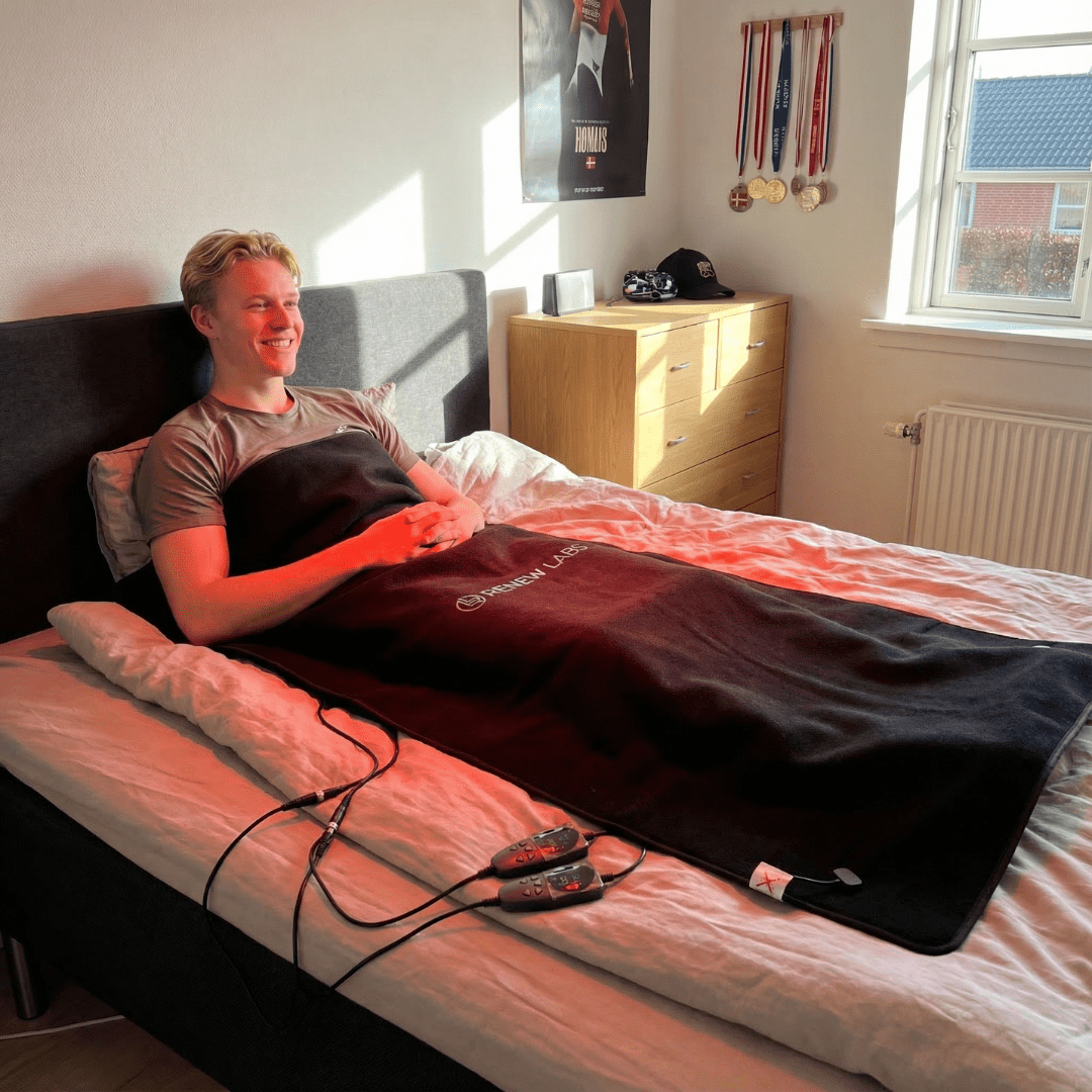 RenewLabs™ DeepRest Pro – Infrarød Lysterapi Pod / Sleeping Bag (660nm + 850nm) - infrarød lysterapi - Bærbar Infrarød Lysterapi - RenewLabs