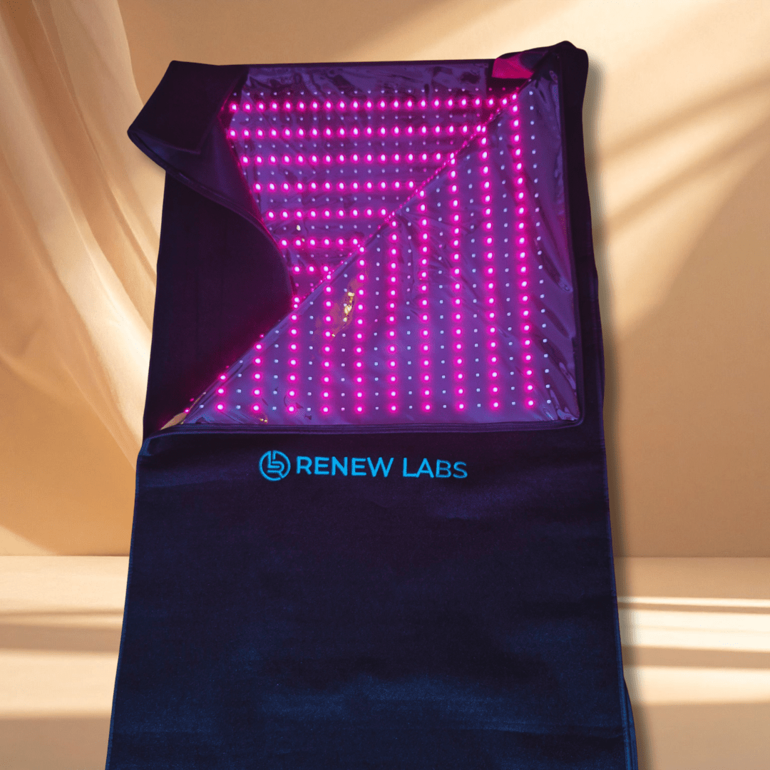 RenewLabs™ DeepRest Pro – Infrarød Lysterapi Pod / Sleeping Bag (660nm + 850nm) - infrarød lysterapi - Bærbar Infrarød Lysterapi - RenewLabs