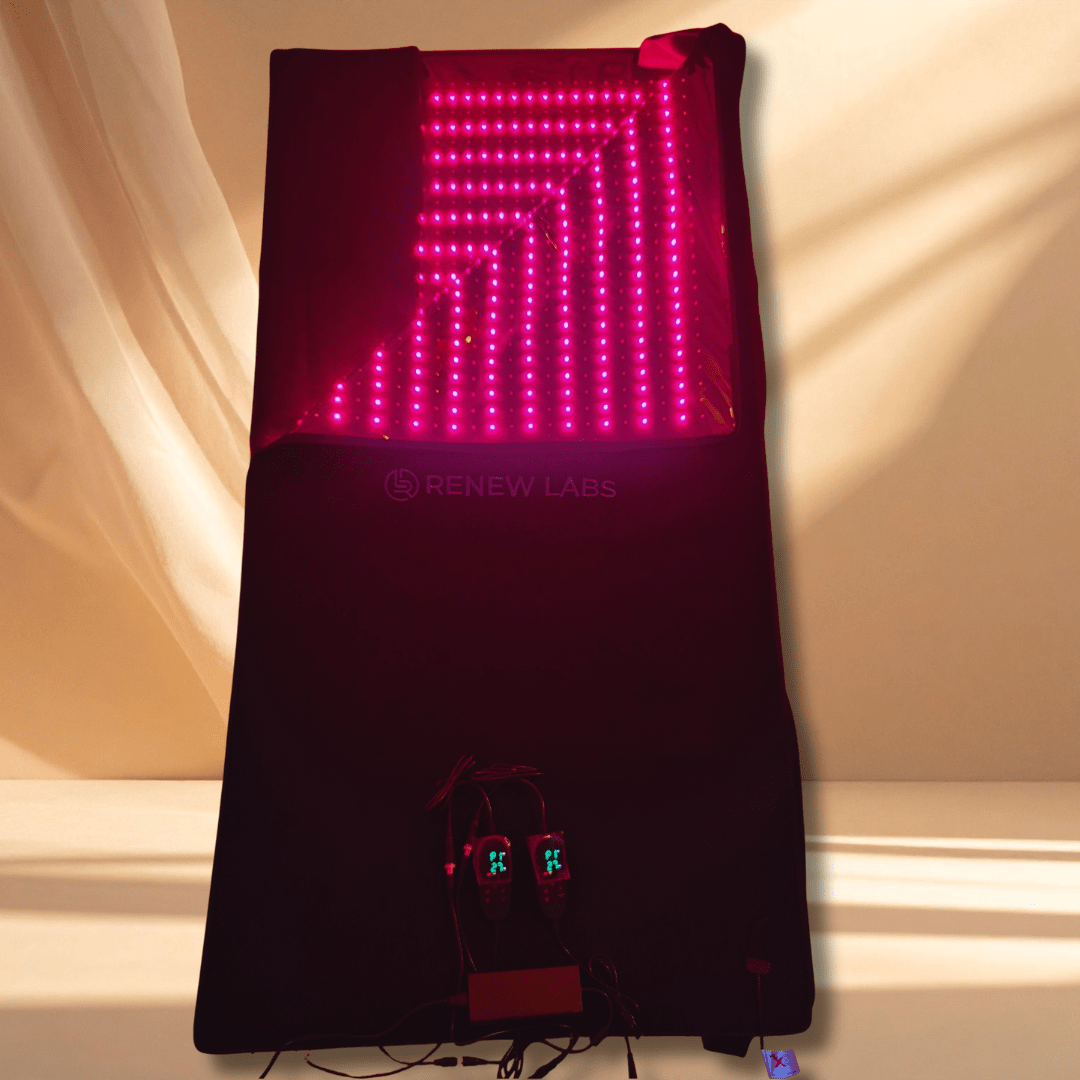 RenewLabs™ DeepRest Pro – Infrarød Lysterapi Pod / Sleeping Bag (660nm + 850nm) - infrarød lysterapi - Bærbar Infrarød Lysterapi - RenewLabs